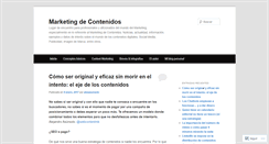 Desktop Screenshot of contentmkes.com